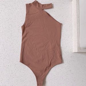 A&F Mauve Sleeveless Bodysuit- Size XS